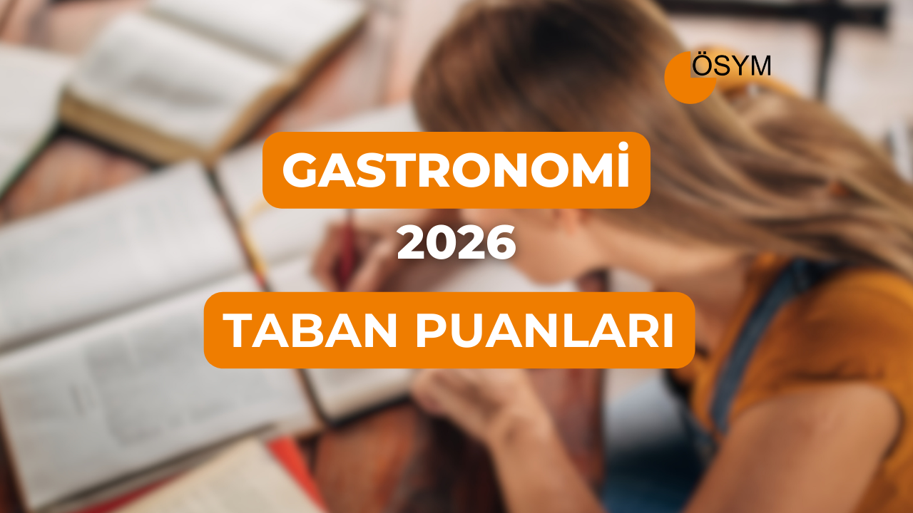 DGS Gastronomi ve Mutfak Sanatları 2026 Taban Puanları (Son 4 Yıl)