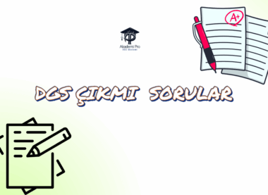 Dgs Çıkmış Sorular